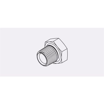 3508-24 - 24MBSPT HEX HEAD PLUG