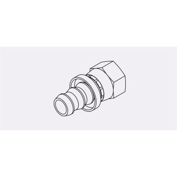 4311-04-04 - 04 PUSH-ON-04FJX DUAL SEAT 37/45 BRASS