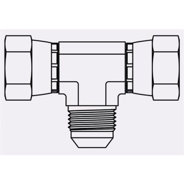 6603-04-04-04 - 04FJX-04FJX-04MJ TEE