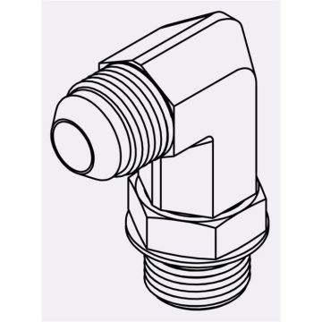 6801-L-04-04 - 04MJ-04MOR 90 LONG 1.19"