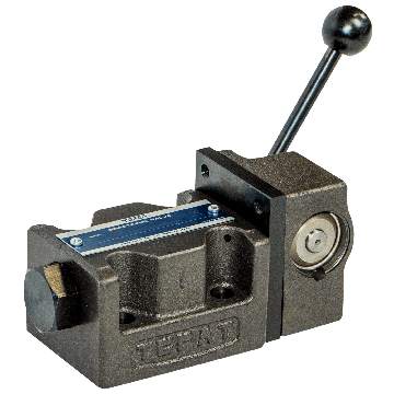 DMG-03-3D2-50 - Man Dir Valve 2-Position Detent Closed Trans Metric Bolts