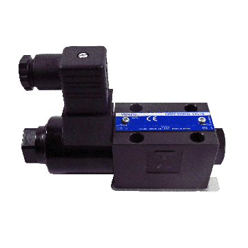 DSG-01-2B2-D24-N-70-L - Dir Valve D03 2-Pos P->A B->T 24 VDC DIN Left Mtg