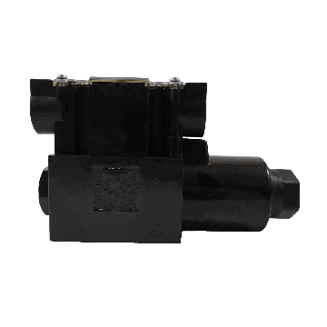 DSG-01-2B5B-A120-7090-L - Dir Valve D03 2-Pos A&P->T Offset 120 VAC T-Box Left Mtg