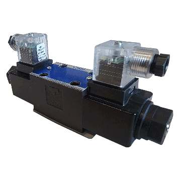 DSG-01-2D2-A120-N1-70 - Dir Valve D03 2-Pos Detent P->A B->T 120 VAC Light DIN
