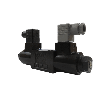 DSG-01-3C60-D12-N-70 - Dir Valve D03 3-Pos P->T, A&B Block 12 VDC DIN