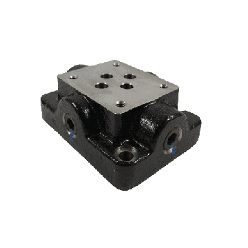 DSGM-01Y-3190 - 3/8" NPT Bottom Port- 1/4" NPT Bottom & Side Port Subplate