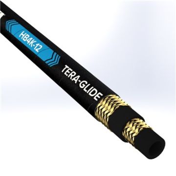 HB4K-12 - 3/4" ISOBARIC BRAID 4,100 PSI TERA-GLIDE CVR