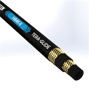 HB4K-6 - 3/8" ISOBARIC BRAID 4,100 PSI TERA-GLIDE CVR