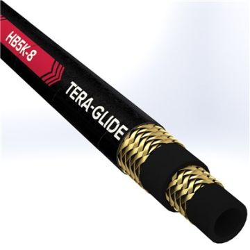 HB5K-8 - 1/2" ISOBARIC BRAID 5,100 PSI TERA-GLIDE CVR