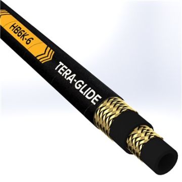HB6K-6 - 3/8" ISOBARIC BRAID 6,100 PSI TERA-GLIDE CVR