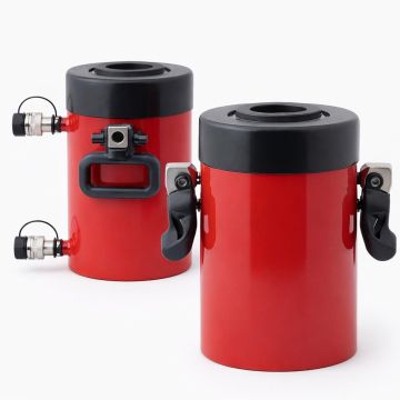 HDC10006 - 100 TON 6" STROKE D/A HOLLOW HOLE HYD CYLINDER