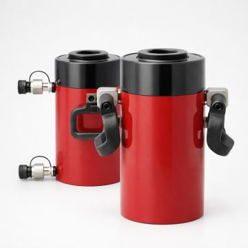HDC6006 - 60 TON 6.5" STROKE  D/A HOLLOW HOLE HYD CYLINDER