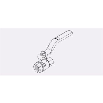 FBV-04-04 - 04FP BALL VALVE-BRASS
