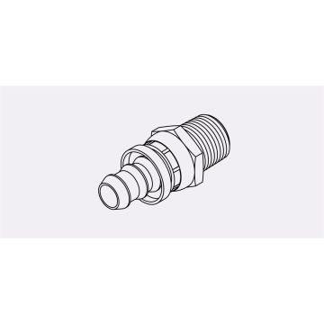 LS-4312-04-04 - 04 PUSH-ON-04MPX BRASS