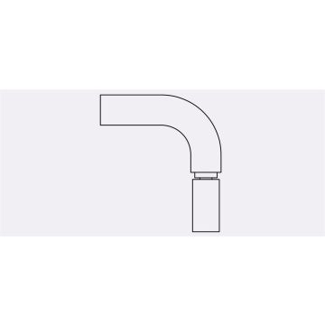 MBH SP90-06 - 06MM STANDPIPE 90-MICROBORE HOSE END