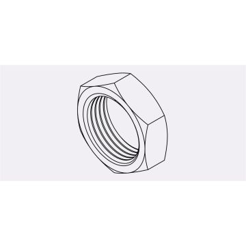 MC6002-S25 - S25(36X2.0) BULKHEAD NUT