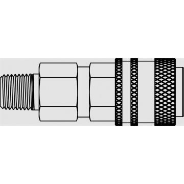 PD-02F-04MP - ISO 15171-1 DIAGNOSTIC 1/8" COUPLER-04MP